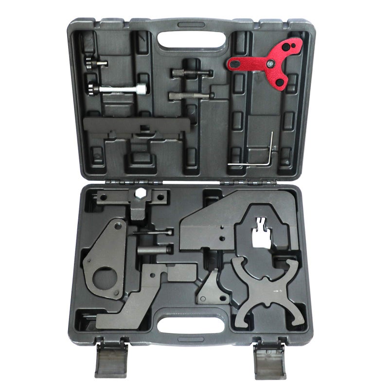 DPTOOL Camshaft Timing Tool Kit Cam and Crankshaft Alignment Locking Tool Compatible with Ford Volvo 1.5T 1.6T 2.0T 2.3T Ecoboost Jaguar Land Rover Evoque 2.0T 303-1552 303-1565 303-1097 303-748 - Image 1